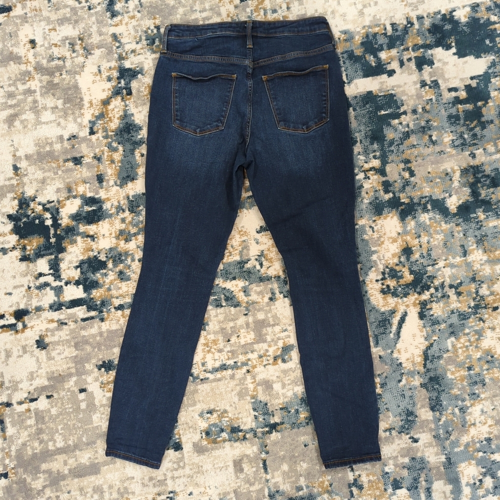 Universal Threads Blue Skinny Jeans - Women's Size 8 Classic Basic Denim Casual - Picture 3 of 14